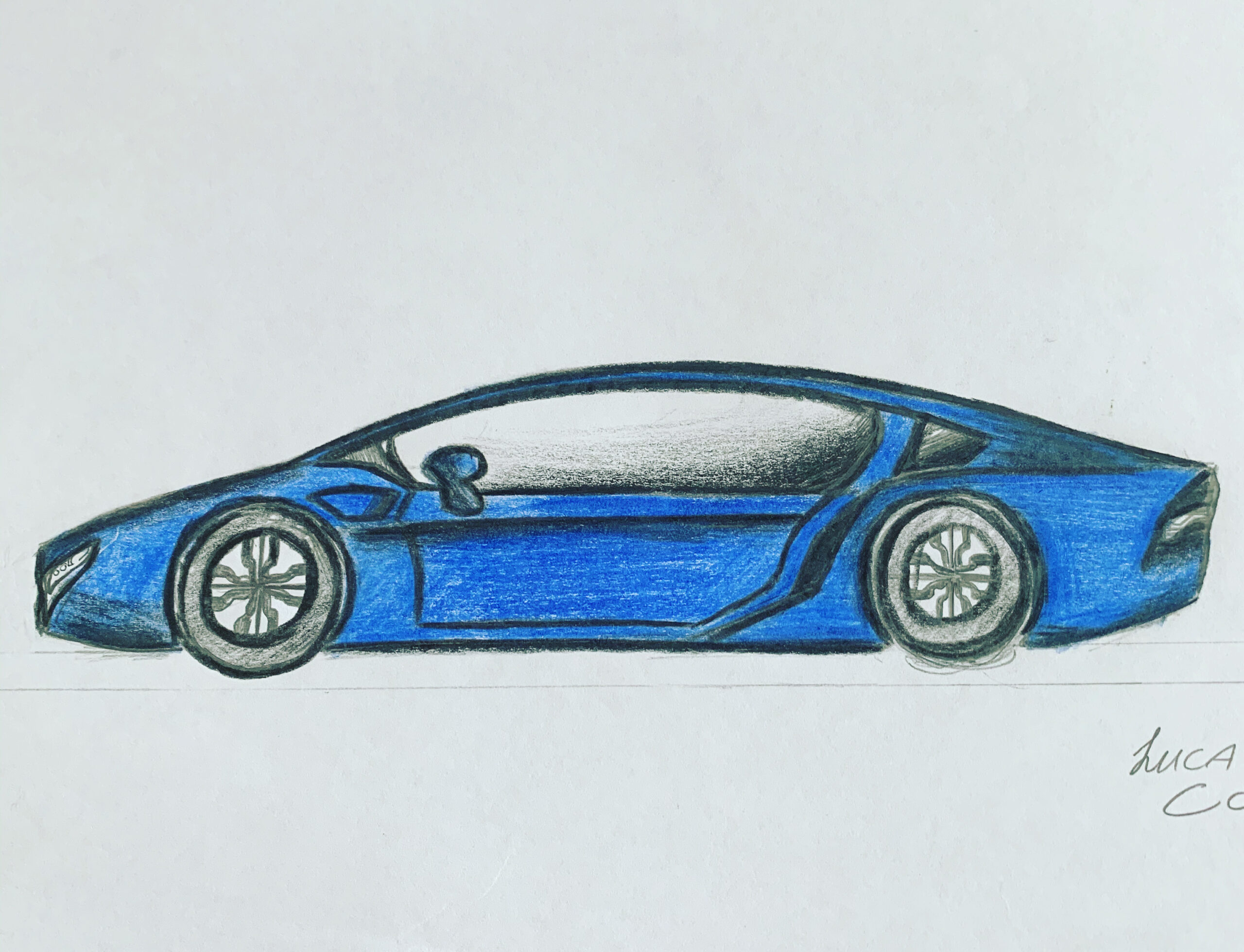 car sketch